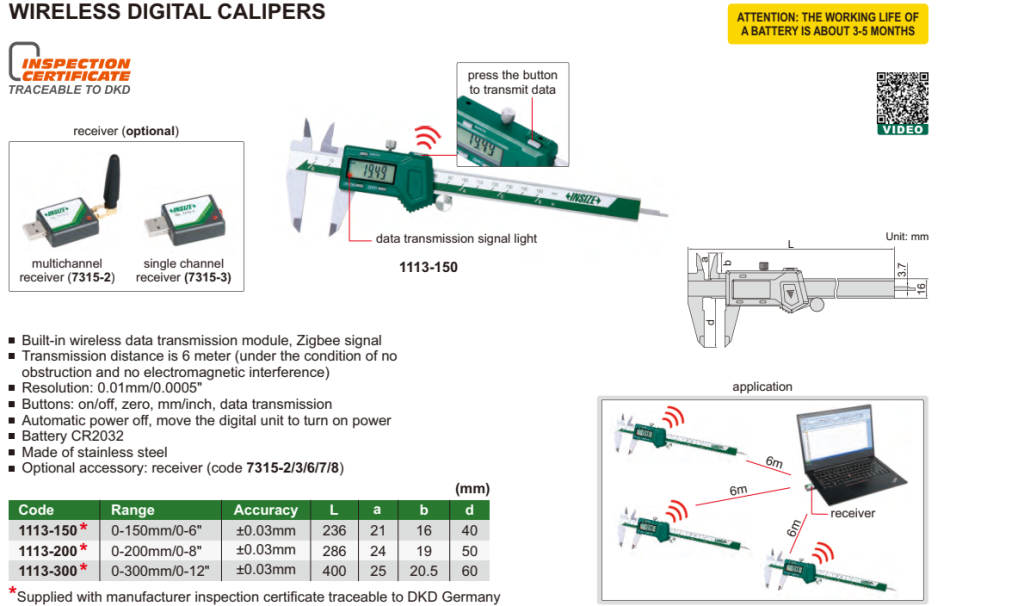 caliper 1113-150